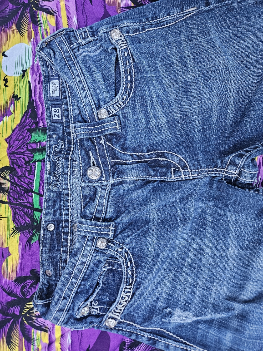 Miss Me Boot Cut Jeans - Picture 6 of 6